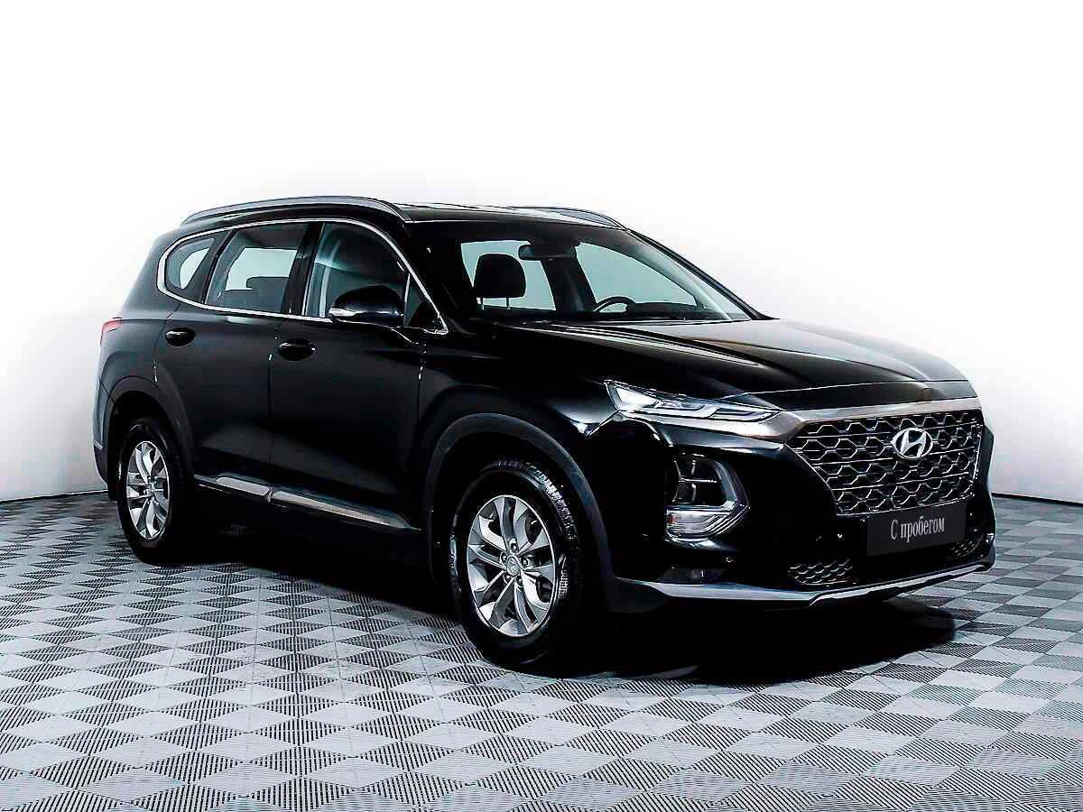Hyundai Santa Fe, Черный, 2018, Автоматическая, 200 л.с., цена от 2 044 000 руб.