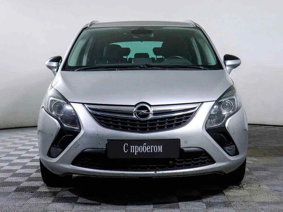 Opel Zafira, Серебряный, 2013, Автоматическая, 140 л.с., цена от 893 500 руб.