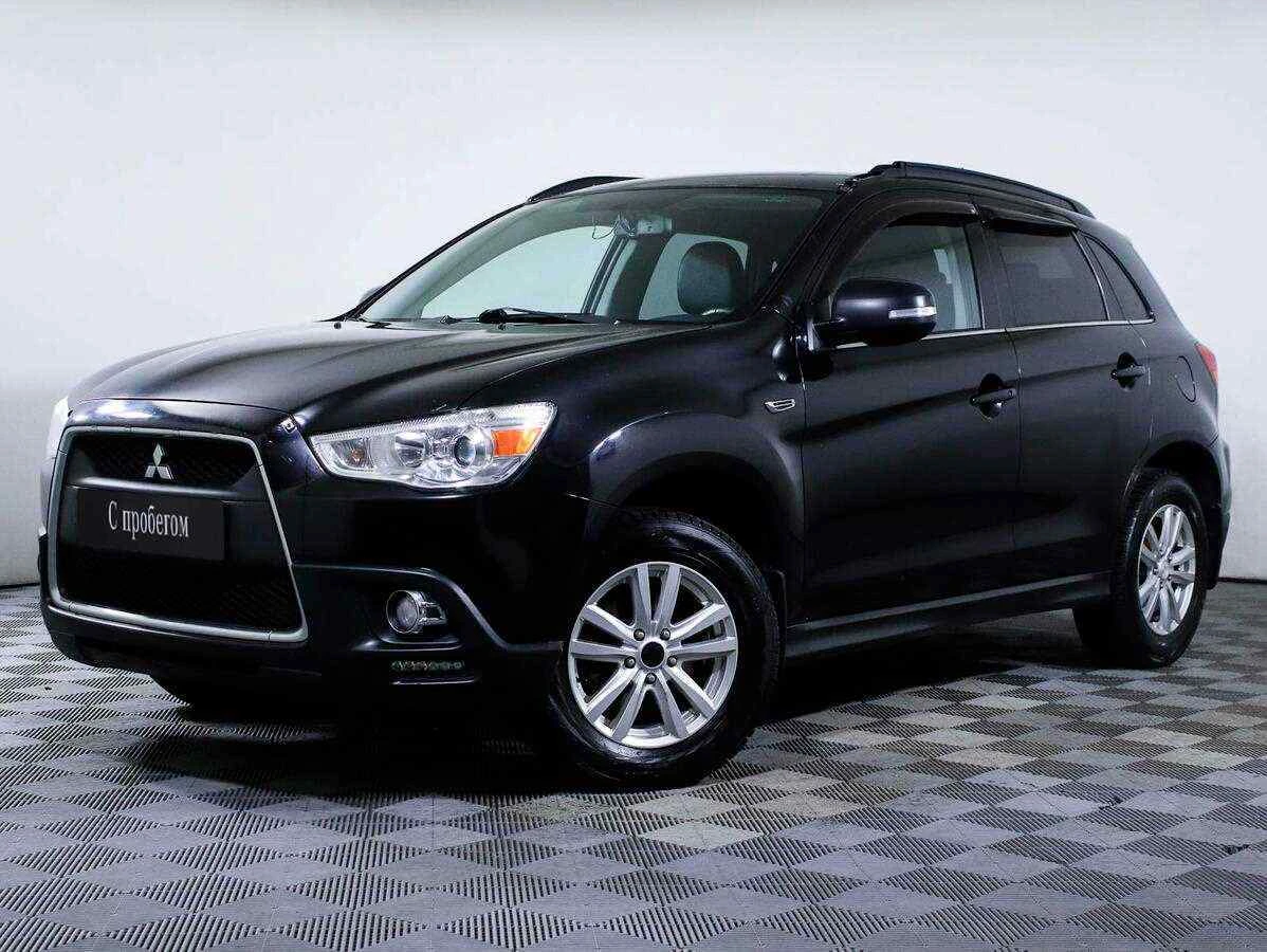 Mitsubishi ASX, Черный, 2010, Вариатор, 140 л.с., цена от 449 000 руб.