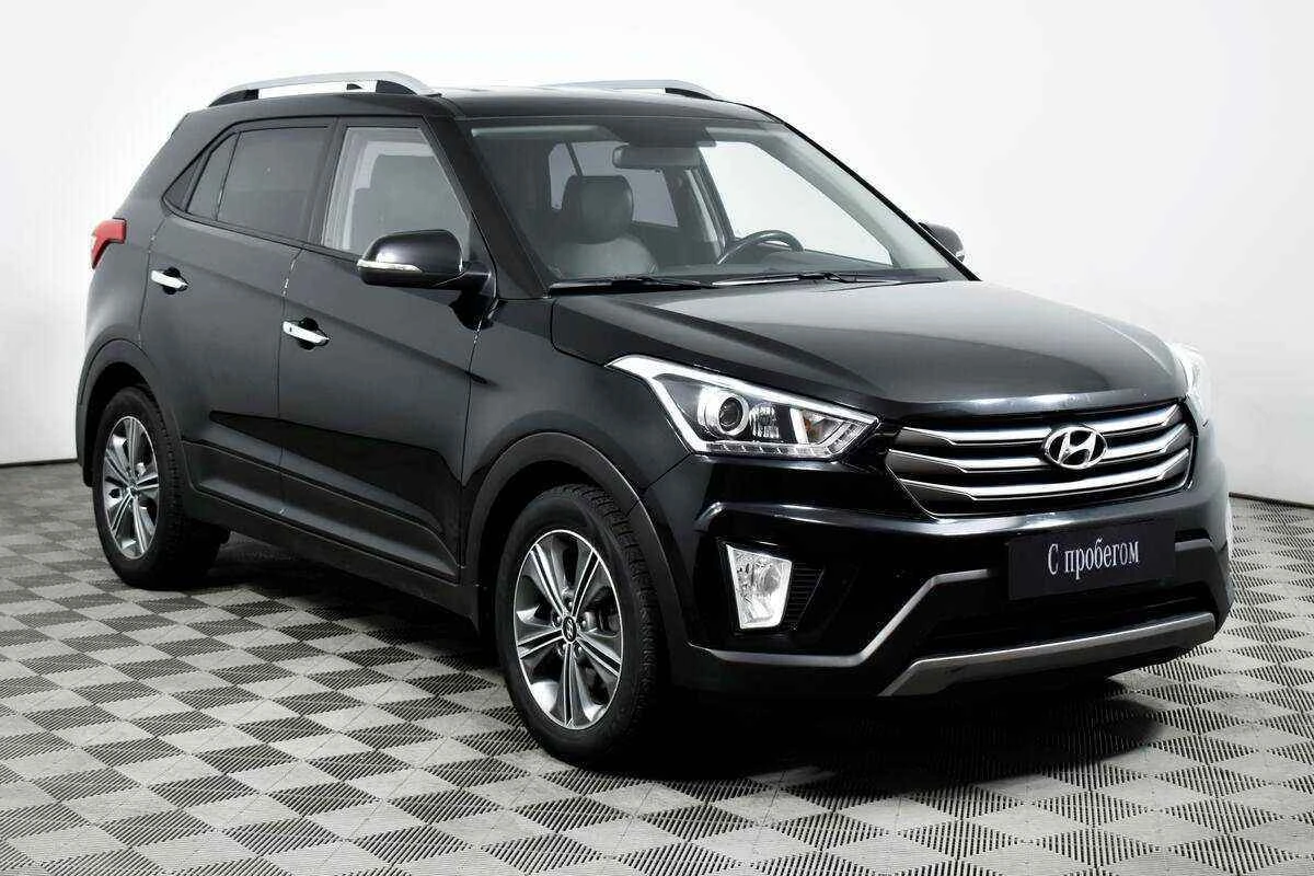 Hyundai Creta, Черный, 2017, Автоматическая, 123 л.с., цена от 955 000 руб.