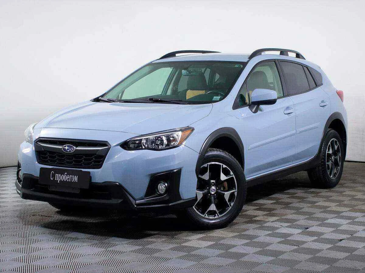 Subaru XV, Голубой, 2018, Вариатор, 154 л.с., цена от 1 590 000 руб.