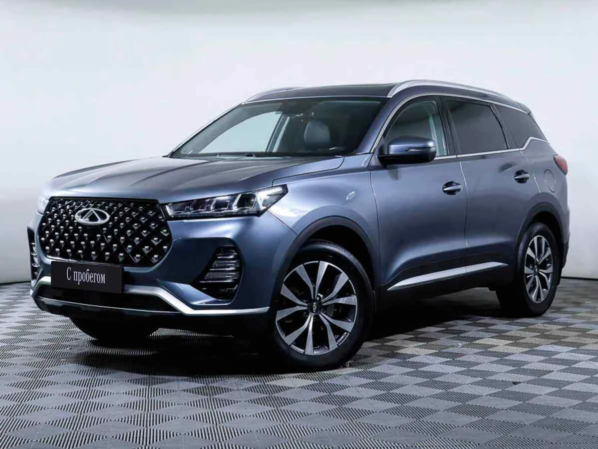 Chery Tiggo 7 Pro, Голубой, 2020, Вариатор, 147 л.с., цена от 1 385 000 руб.