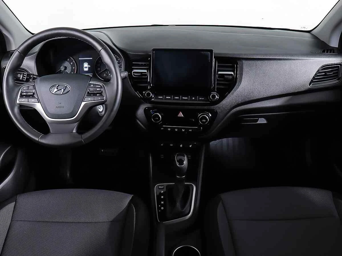 Hyundai Solaris, Белый, 2021, Автоматическая, 123 л.с., цена от 996 000 руб.
