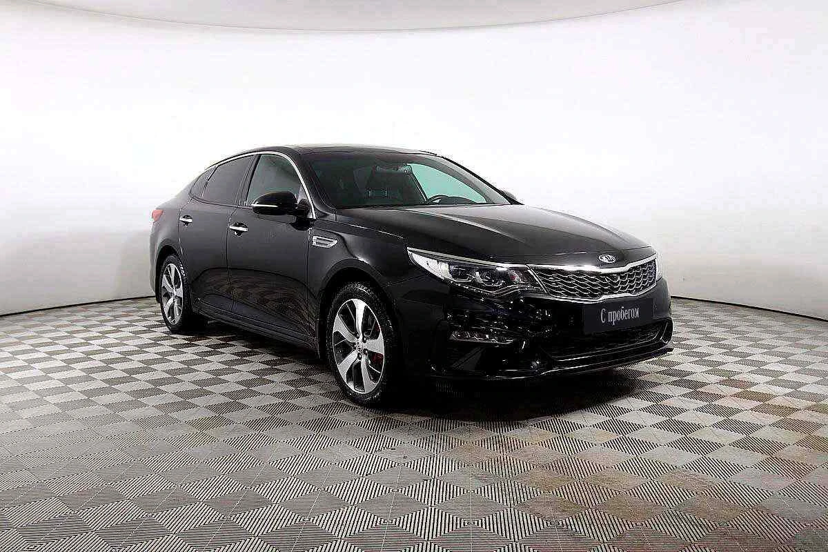 KIA Optima, Черный, 2018, Автоматическая, 245 л.с., цена от 1 324 000 руб.