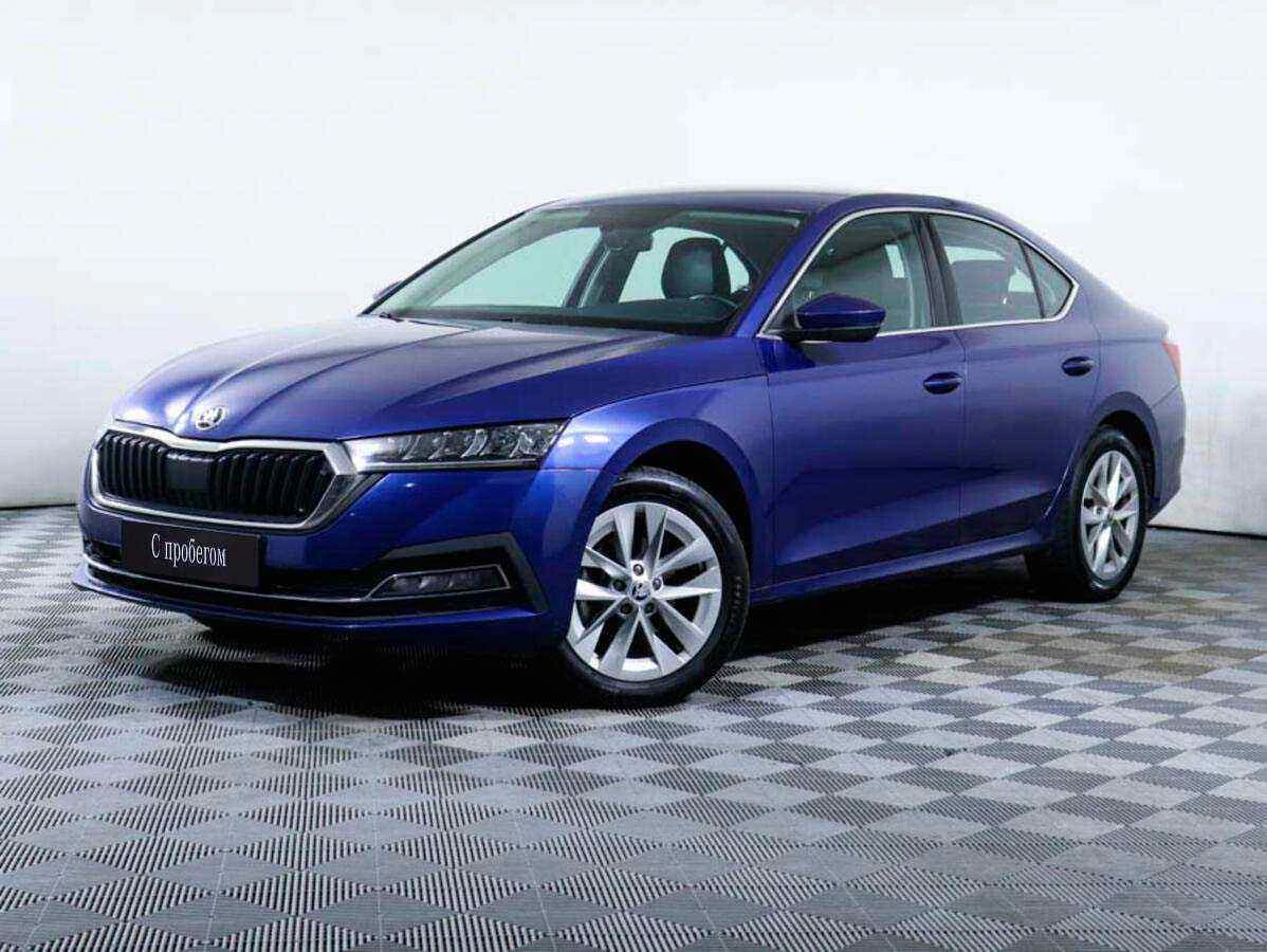 Skoda Octavia, Синий, 2021, Робот, 150 л.с., цена от 1 685 000 руб.