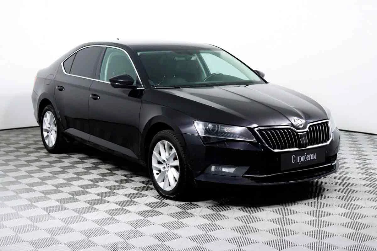 SKODA SUPERB, Черный, 2016, Робот, 180 л.с., цена от 1 149 600 руб.