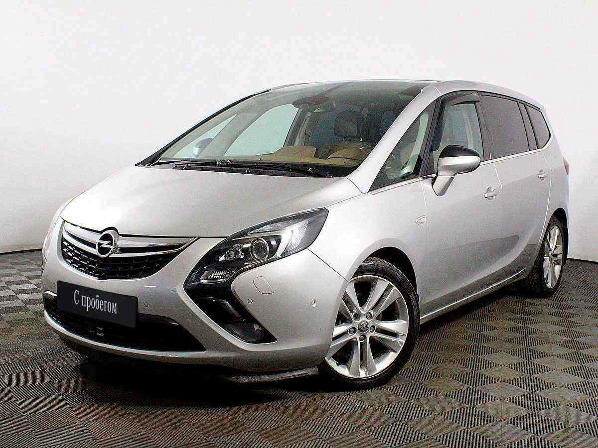 Opel Zafira, Серебряный, 2013, Автоматическая, 140 л.с., цена от 881 000 руб.