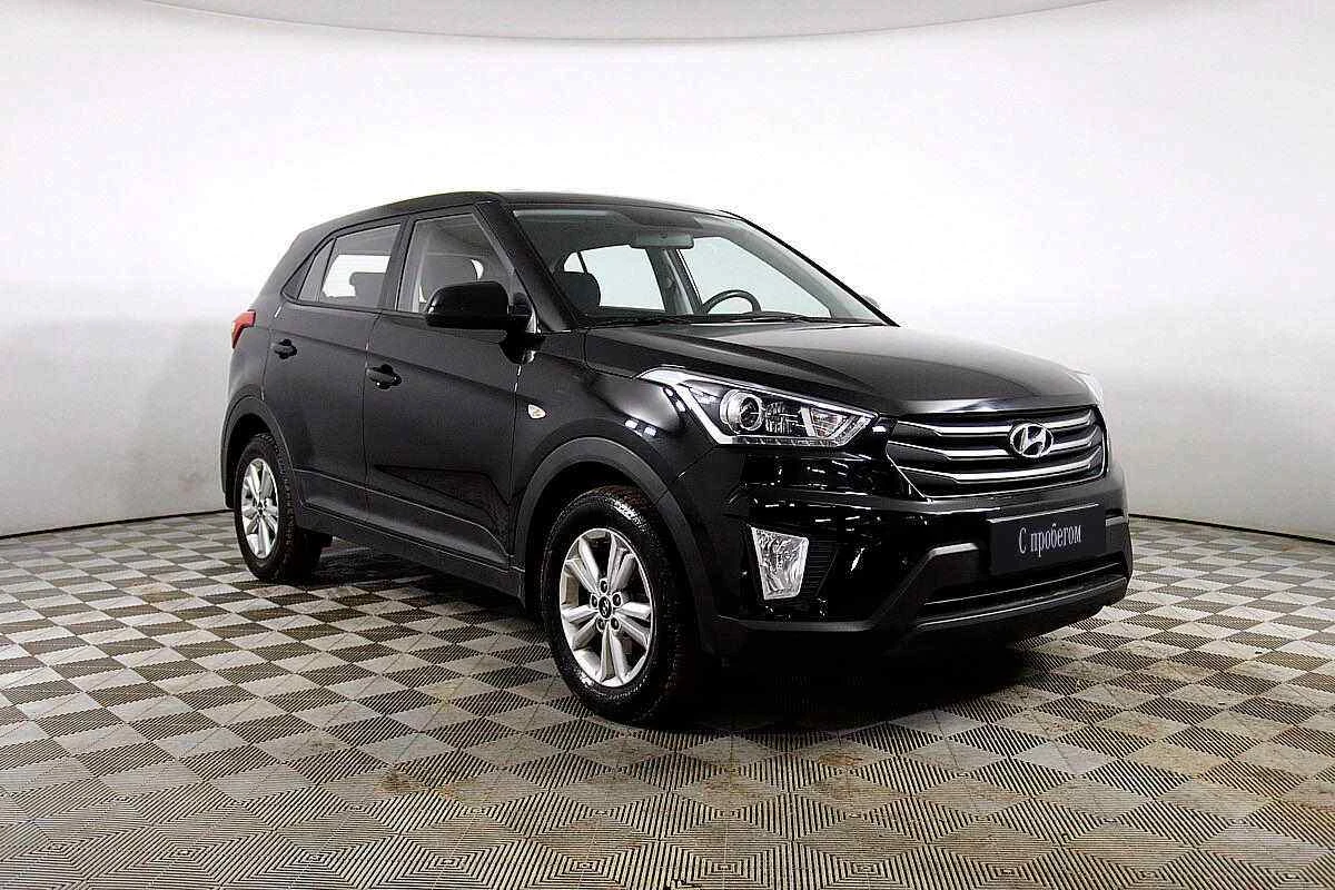 Hyundai Creta, Черный, 2018, Автоматическая, 123 л.с., цена от 1 089 000 руб.
