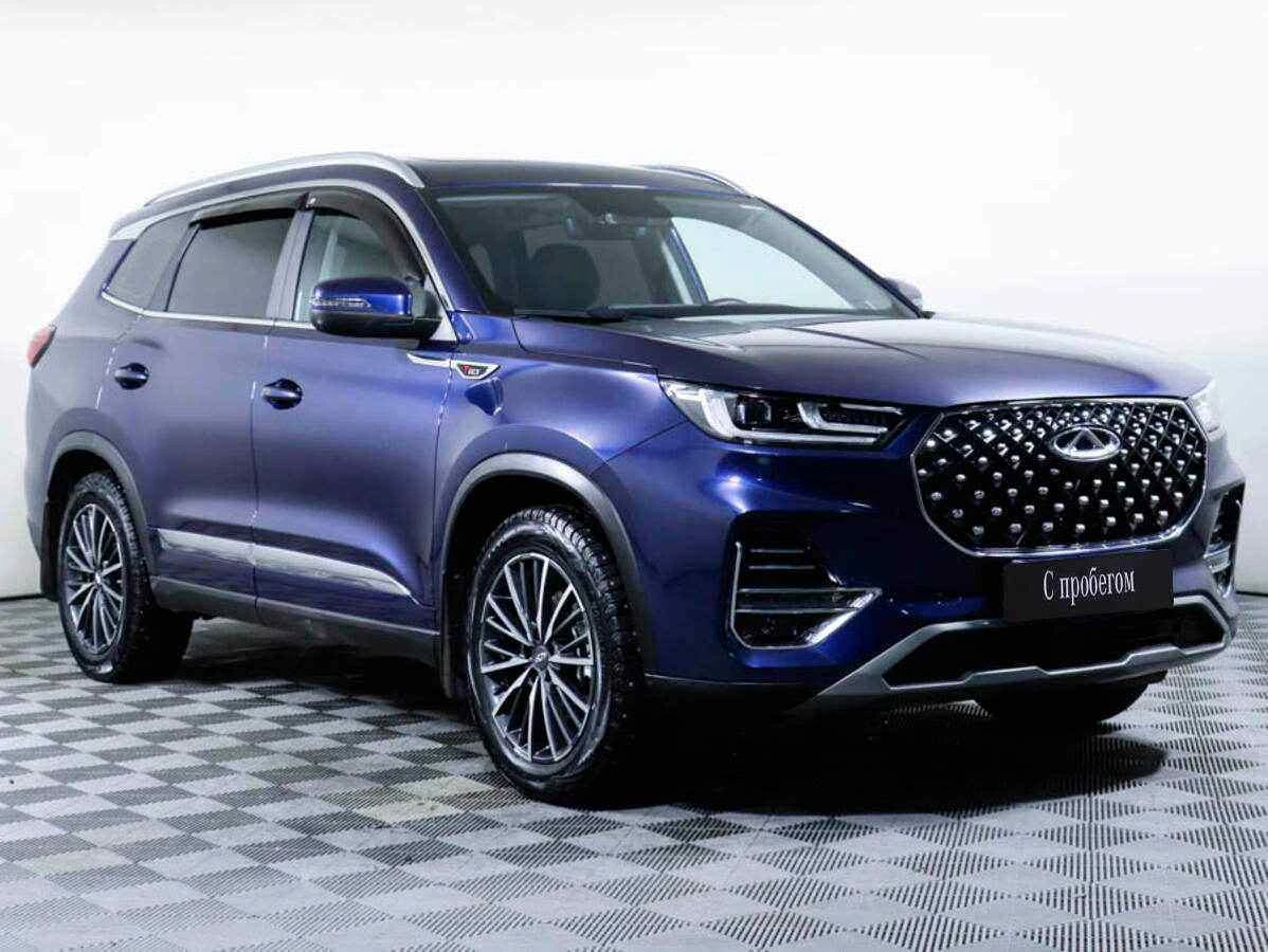 Chery Tiggo 8 Pro, Синий, 2022, Робот, 186 л.с., цена от 2 000 000 руб.