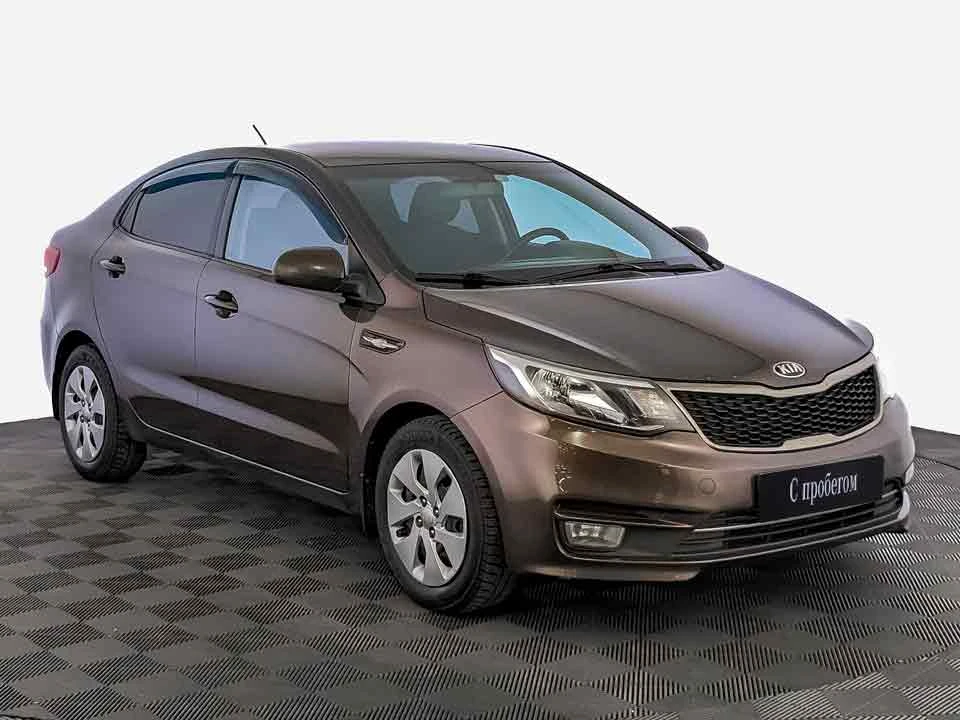 KIA RIO, Коричневый, 2015, Автоматическая, 107 л.с., цена от 616 000 руб.