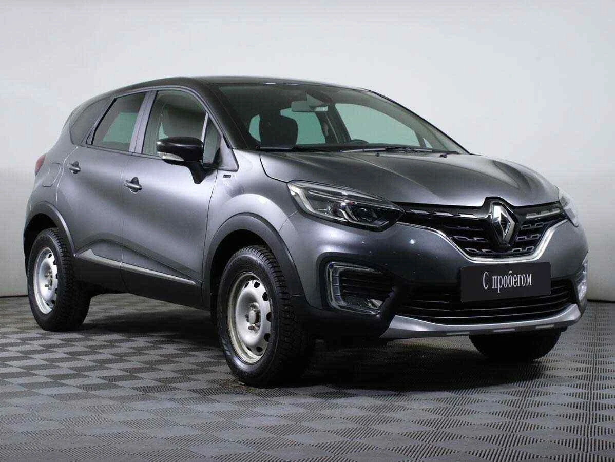 Renault Kaptur, Серый, 2021, Вариатор, 114 л.с., цена от 1 350 400 руб.