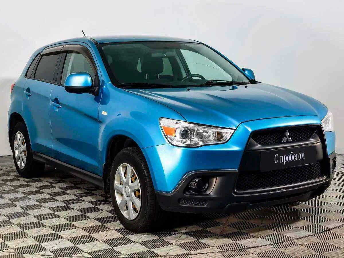 Mitsubishi ASX, Голубой, 2012, Вариатор, 140 л.с., цена от 523 000 руб.