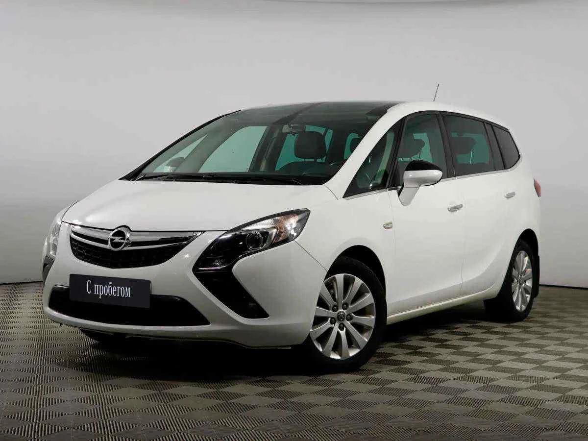 Opel Zafira, Белый, 2012, Автоматическая, 140 л.с., цена от 800 000 руб.