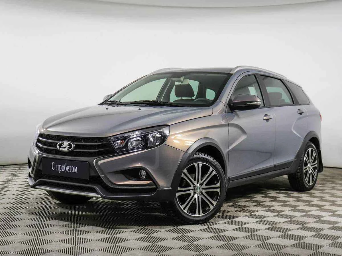 LADA Vesta SW Cross, Серый, 2019, Робот, 122 л.с., цена от 784 000 руб.