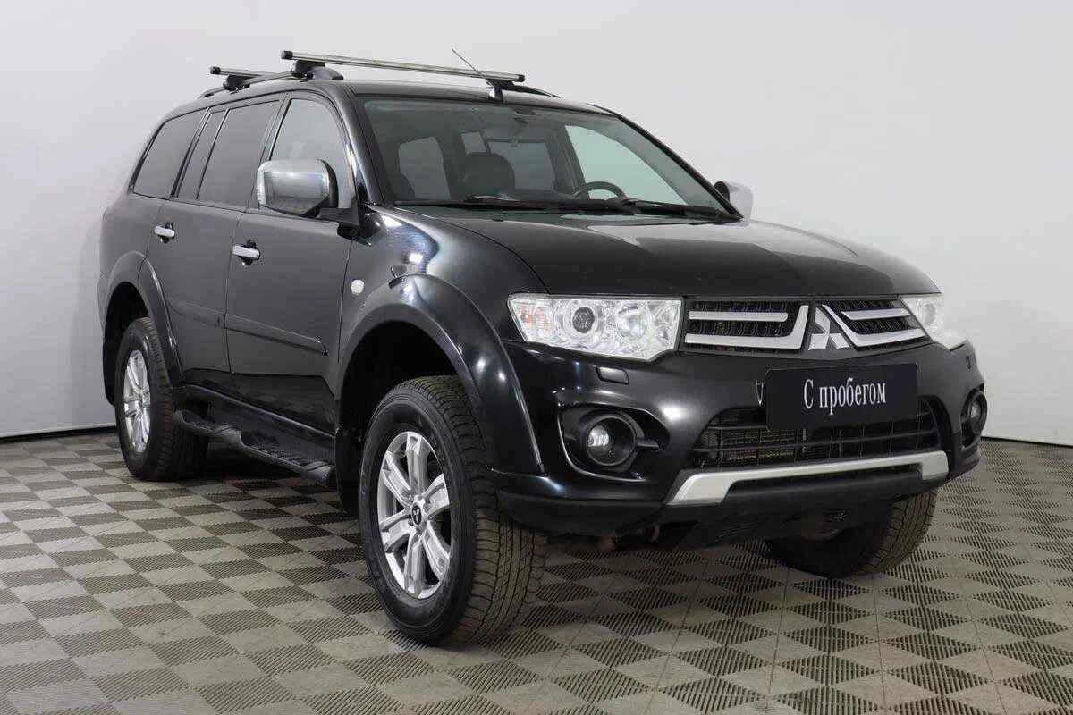 Mitsubishi Pajero Sport, Черный, 2013, Автоматическая, 178 л.с., цена от 1 195 000 руб.