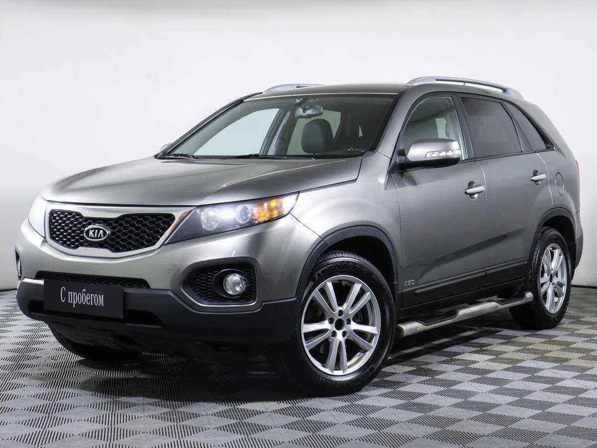 KIA Sorento, Серебряный, 2012, Автоматическая, 175 л.с., цена от 960 000 руб.