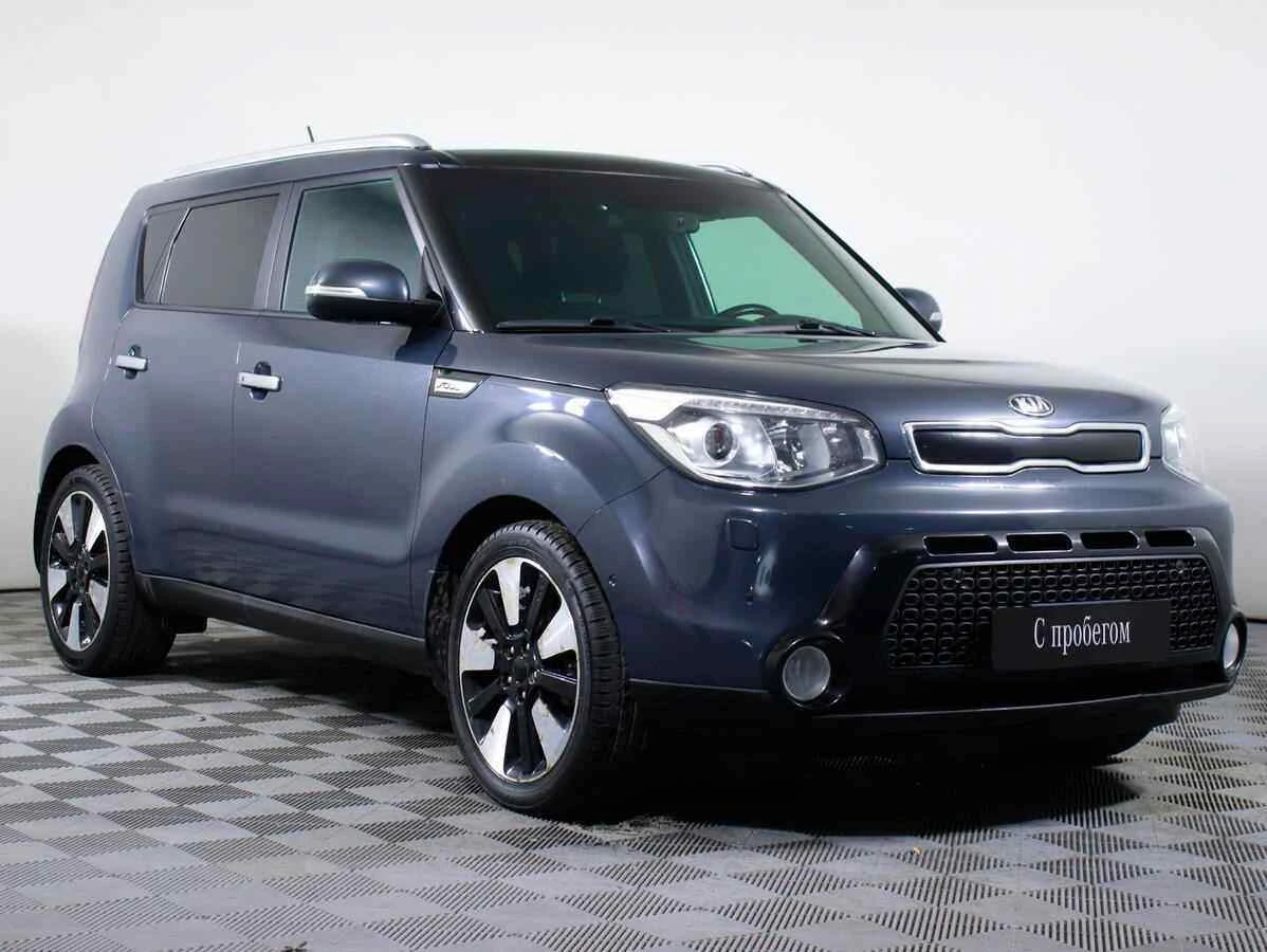 KIA Soul, Синий, 2015, Автоматическая, 128 л.с., цена от 925 000 руб.