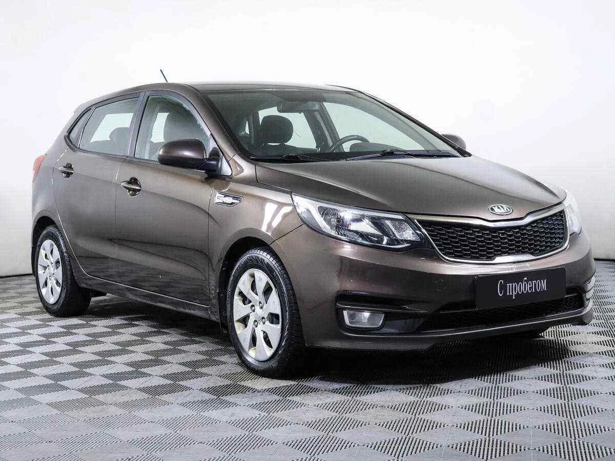 KIA Rio, Коричневый, 2017, Автоматическая, 107 л.с., цена от 455 000 руб.
