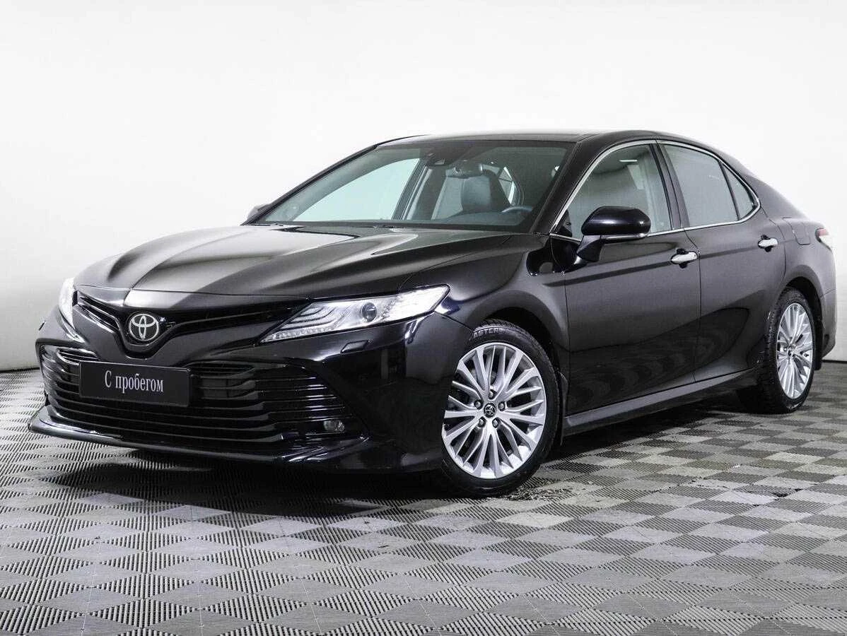 TOYOTA CAMRY, Черный, 2018, Автоматическая, 249 л.с., цена от 1 904 000 руб.