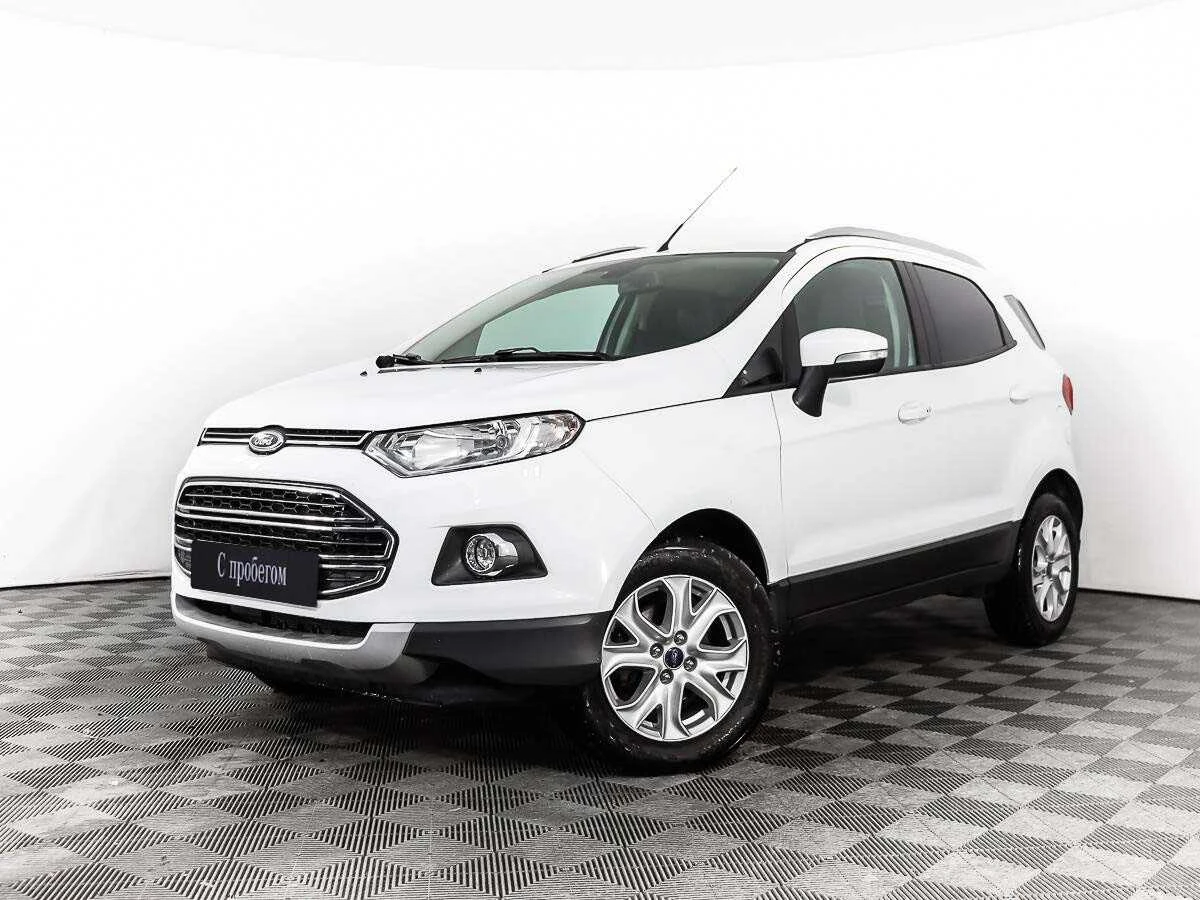 FORD ECOSPORT, Белый, 2015, Робот, 122 л.с., цена от 744 000 руб.