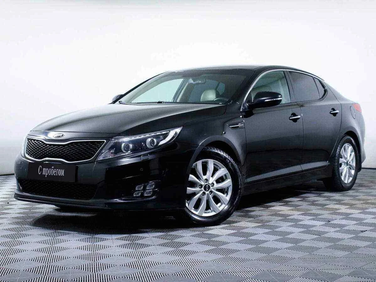 KIA Optima, Черный, 2015, Автоматическая, 150 л.с., цена от 1 000 000 руб.