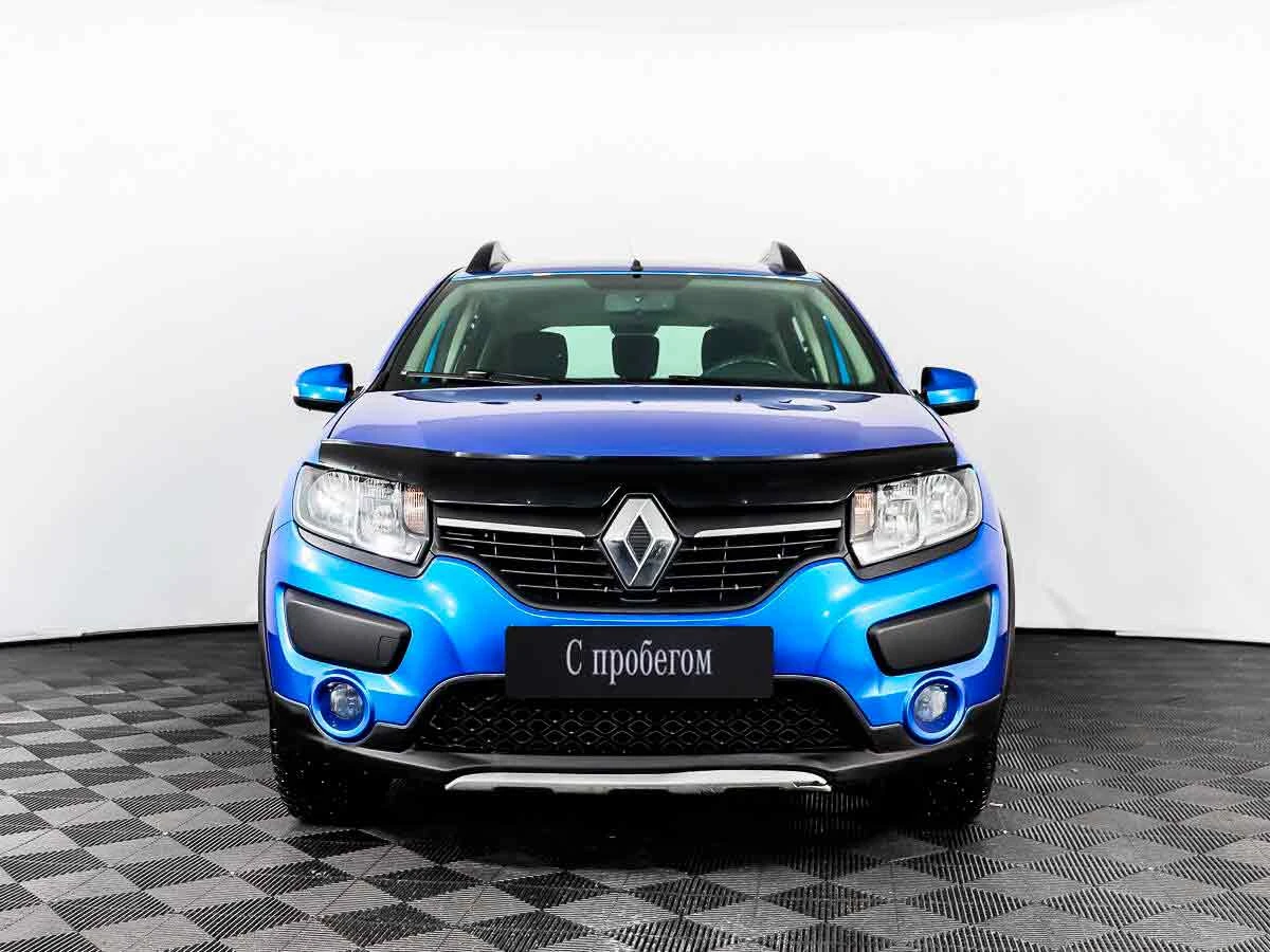 RENAULT SANDERO, Синий, 2015, Механическая, 82 л.с., цена от 572 800 руб.