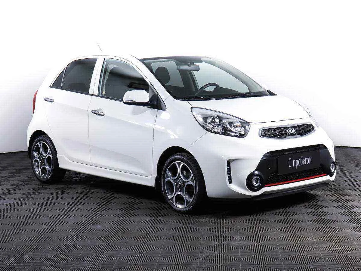 KIA Picanto, Белый, 2016, Автоматическая, 85 л.с., цена от 800 000 руб.