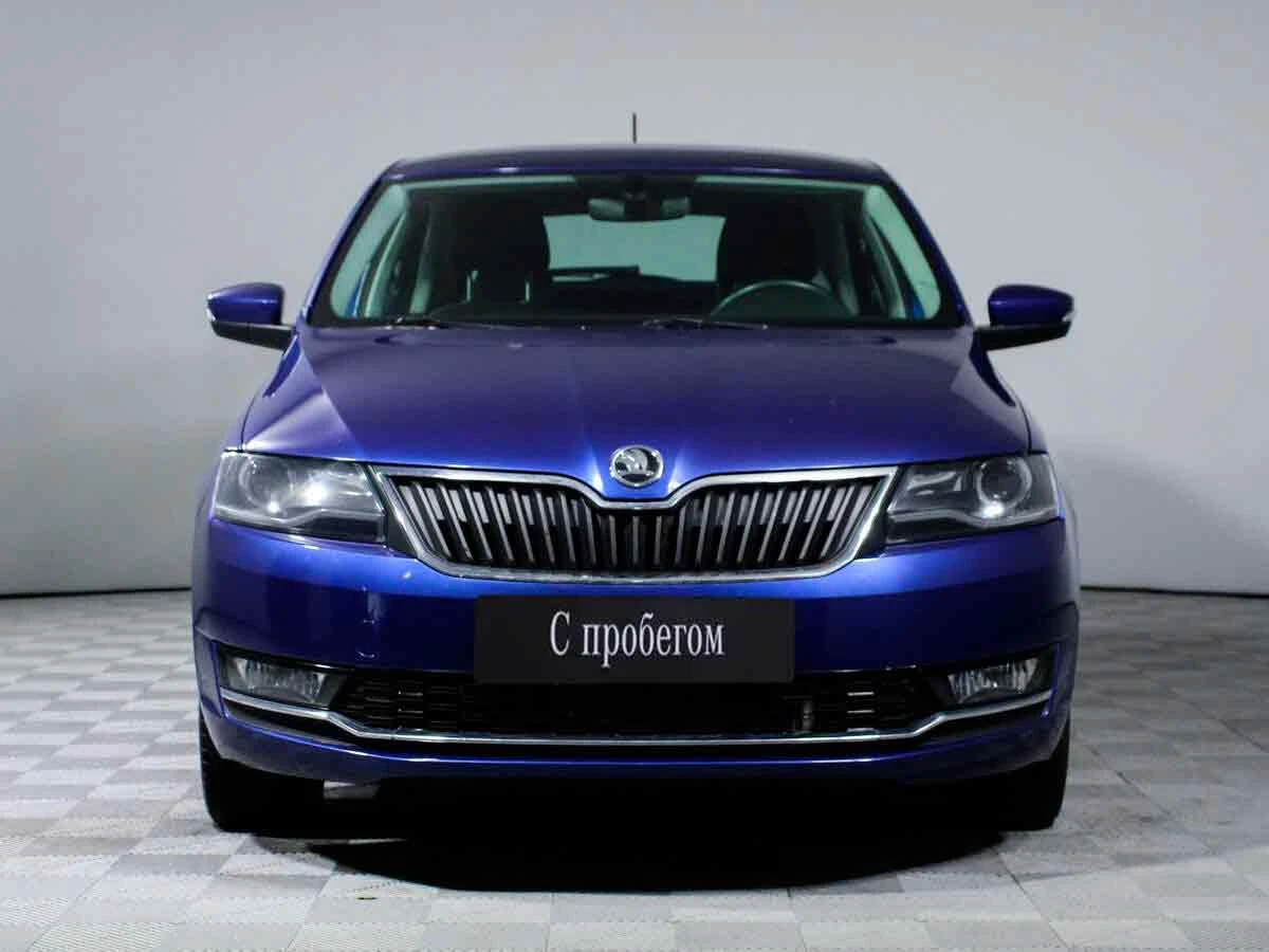 SKODA RAPID, Синий, 2019, Автоматическая, 110 л.с., цена от 934 400 руб.