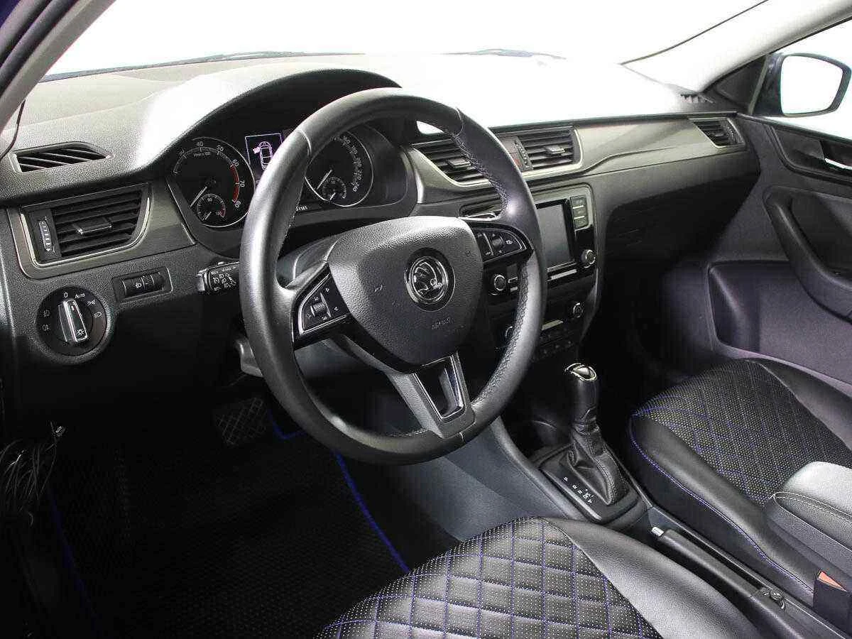 Skoda Rapid, Синий, 2019, Робот, 125 л.с., цена от 770 000 руб.