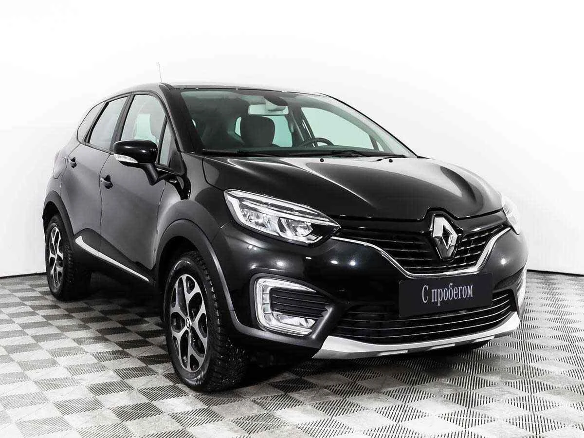 Renault Kaptur, Черный, 2019, Вариатор, 114 л.с., цена от 1 032 000 руб.