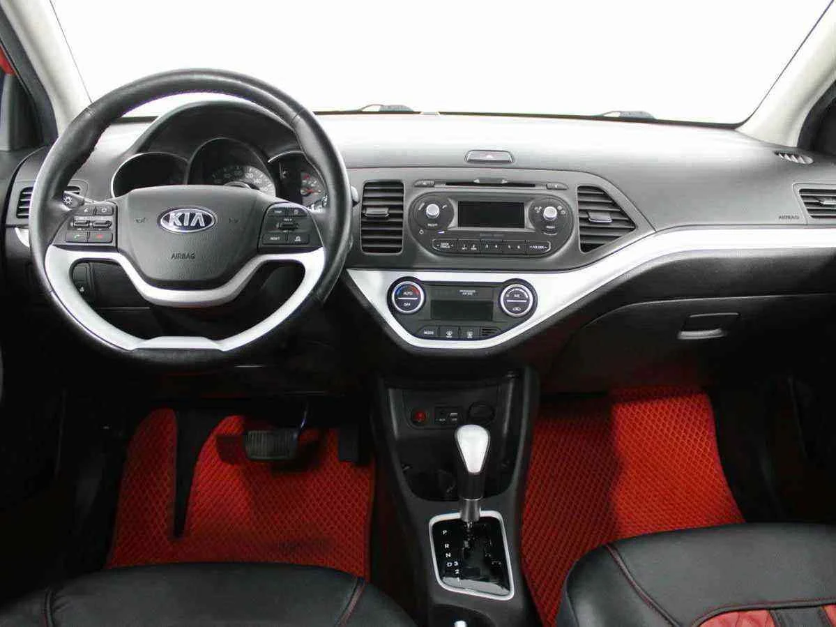 KIA Picanto, Красный, 2015, Автоматическая, 85 л.с., цена от 657 000 руб.