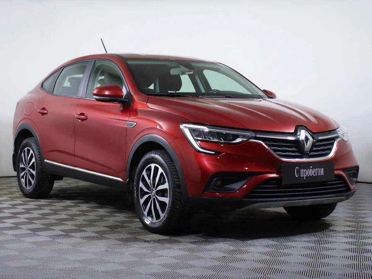 Renault Arkana, Красный, 2021, Вариатор, 114 л.с., цена от 1 170 000 руб.