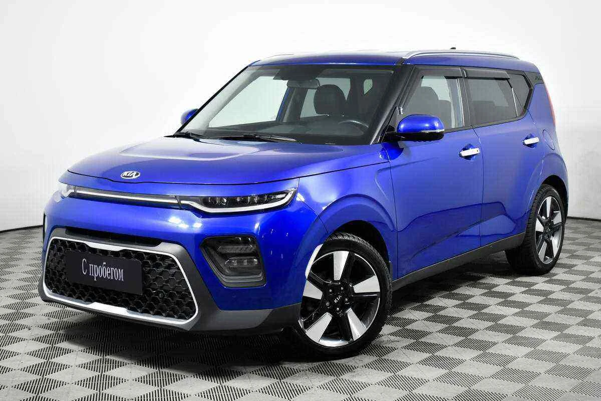 KIA Soul, Синий, 2021, Автоматическая, 123 л.с., цена от 1 467 000 руб.