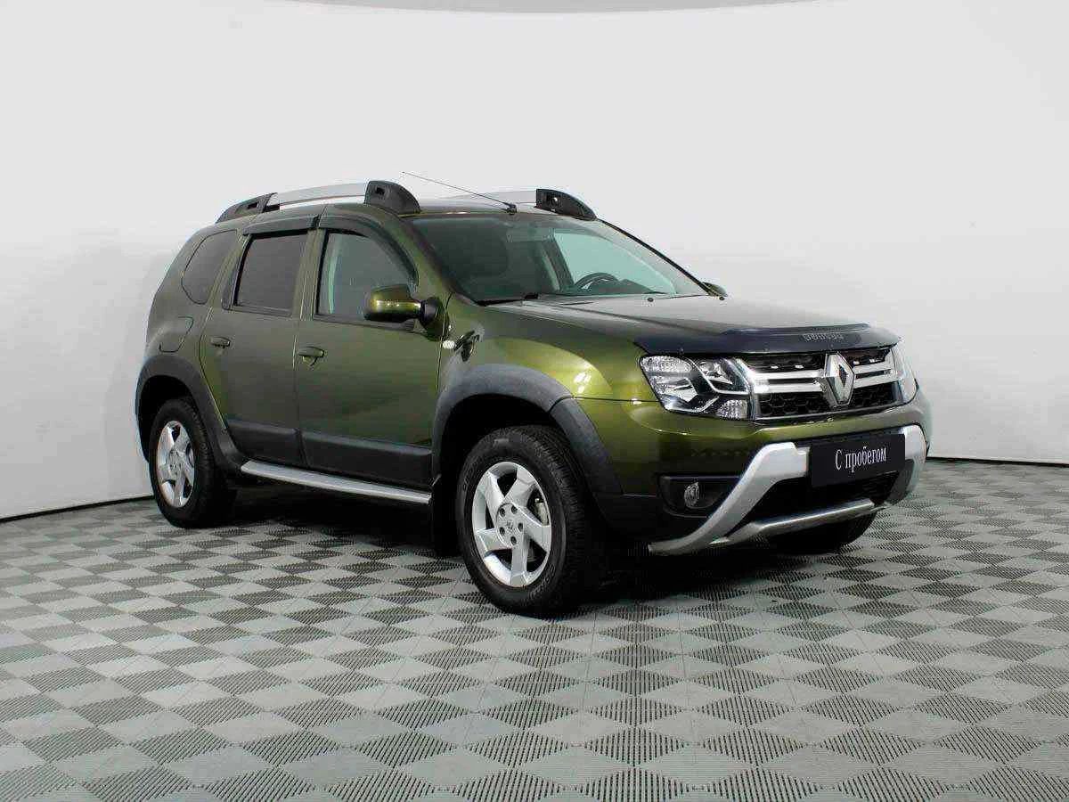 Renault Duster, Зеленый, 2016, Механическая, 114 л.с., цена от 975 000 руб.