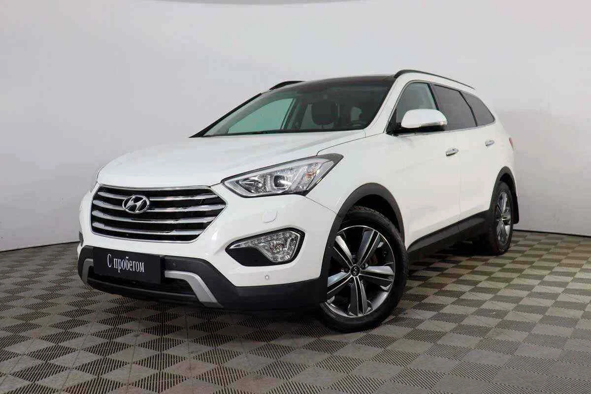 Hyundai Santa Fe, Белый, 2015, Автоматическая, 197 л.с., цена от 1 284 000 руб.