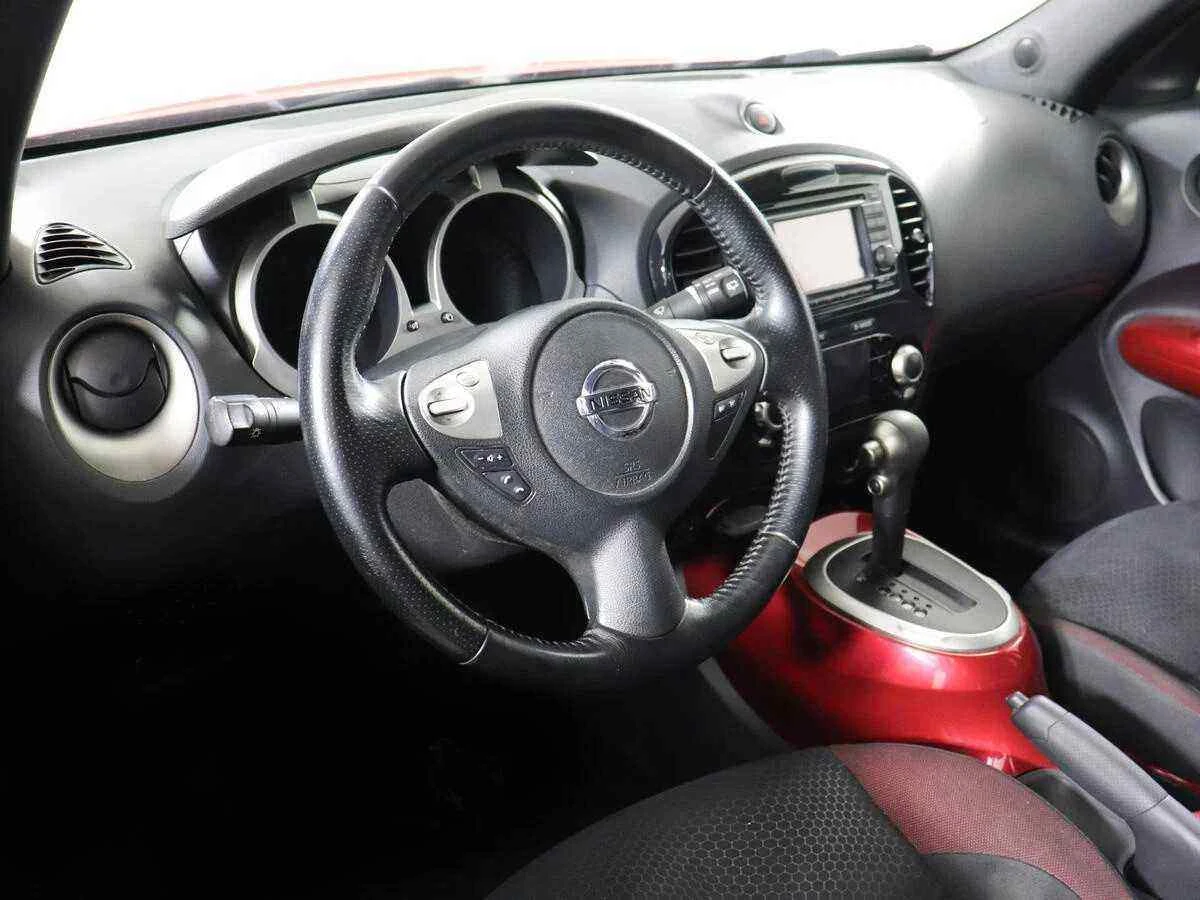 Nissan Juke, Красный, 2011, Вариатор, 117 л.с., цена от 466 000 руб.