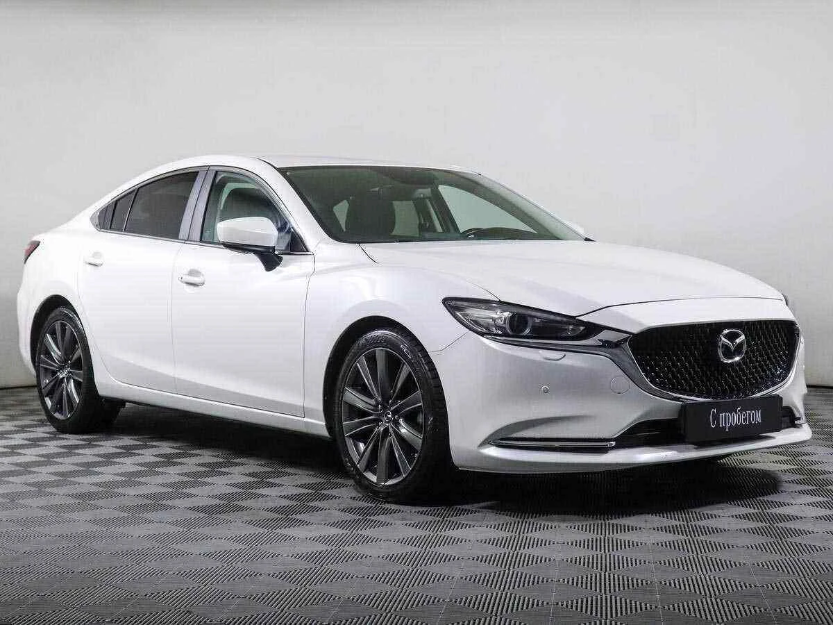 Mazda 6, Белый, 2018, Автоматическая, 194 л.с., цена от 1 245 000 руб.