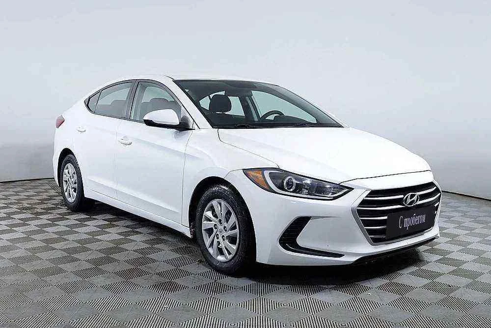 Hyundai Elantra, Белый, 2017, Автоматическая, 150 л.с., цена от 878 000 руб.