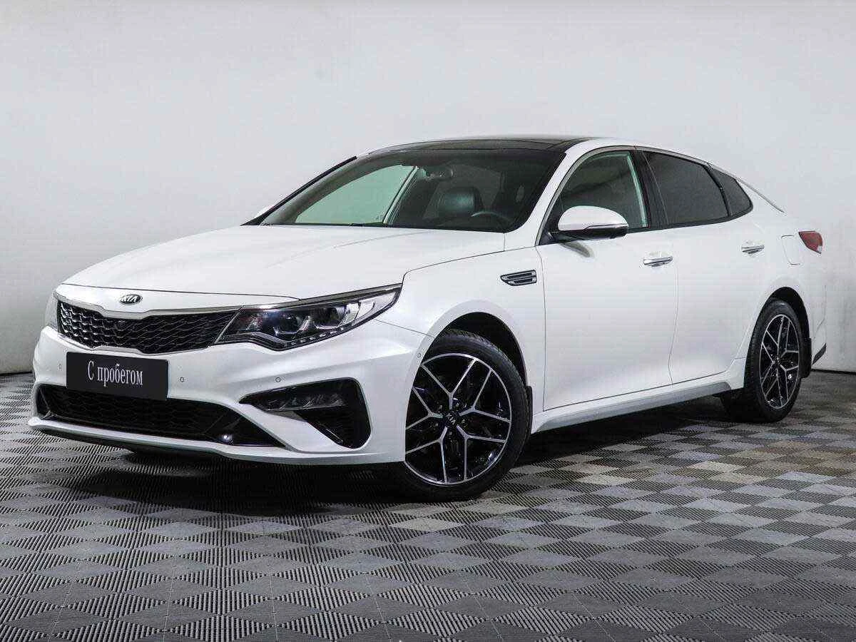 KIA Optima, Белый, 2020, Автоматическая, 188 л.с., цена от 1 735 000 руб.