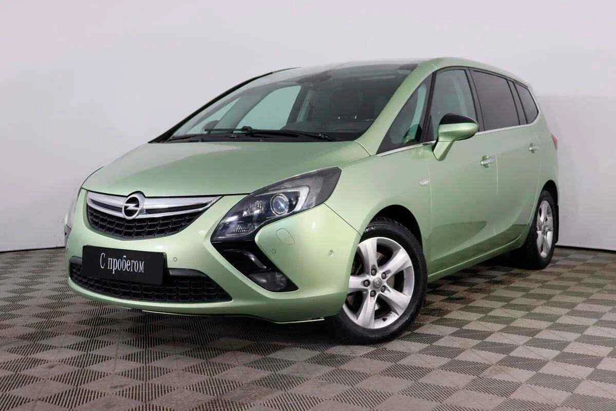 Opel Zafira, Зеленый, 2012, Автоматическая, 165 л.с., цена от 785 100 руб.