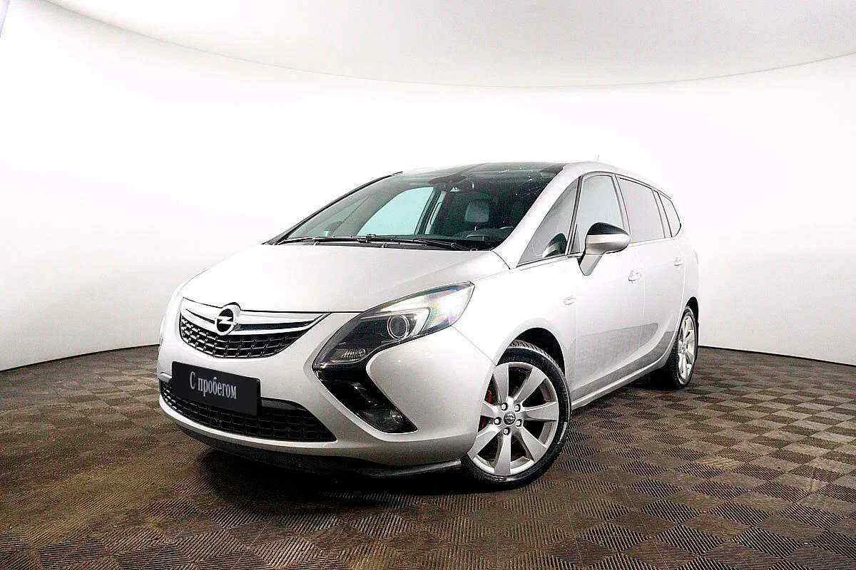 Opel Zafira, Серебряный, 2012, Автоматическая, 130 л.с., цена от 745 600 руб.