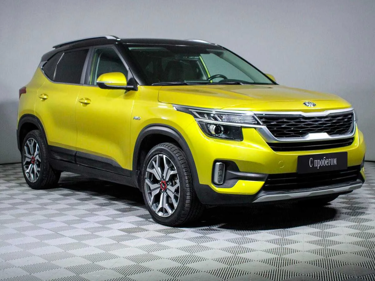 KIA SELTOS, Желтый, 2020, Вариатор, 149 л.с., цена от 1 280 000 руб.