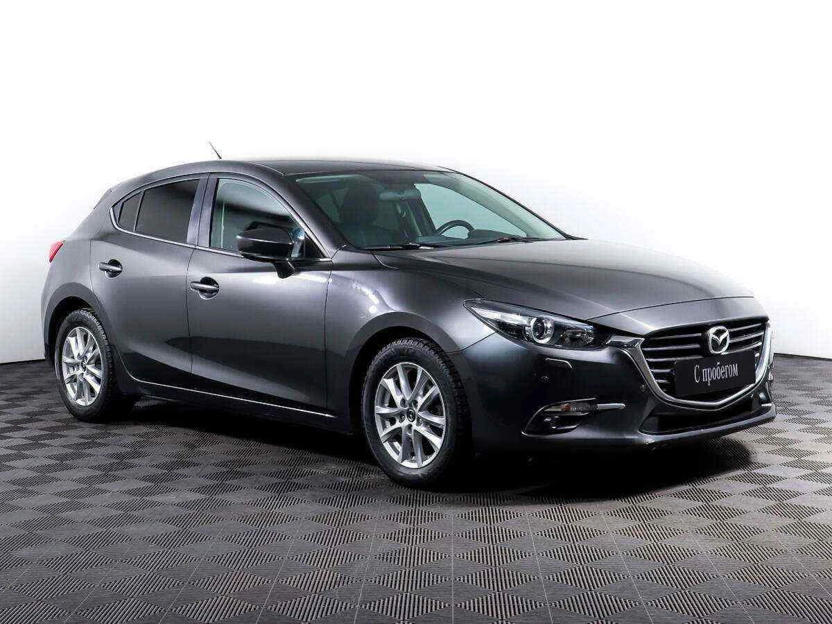 Mazda 3, Серый, 2018, Автоматическая, 120 л.с., цена от 950 000 руб.