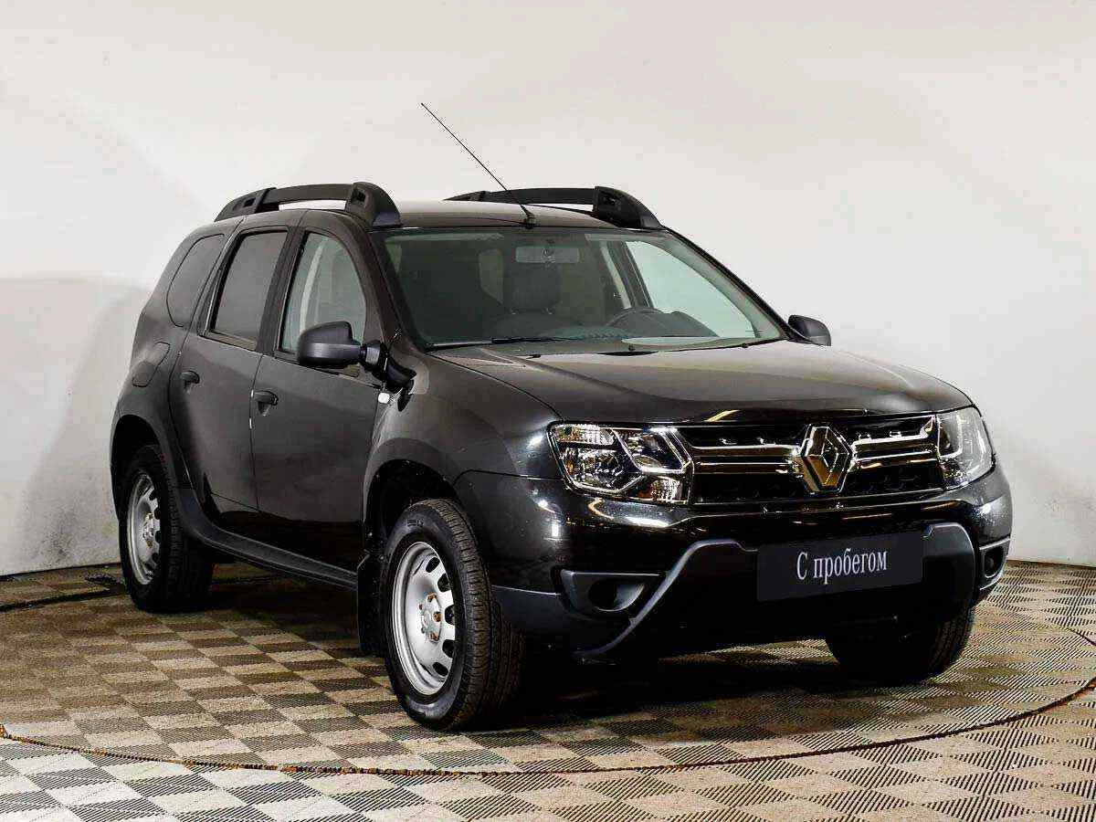Renault Duster, Черный, 2019, Механическая, 109 л.с., цена от 1 391 000 руб.