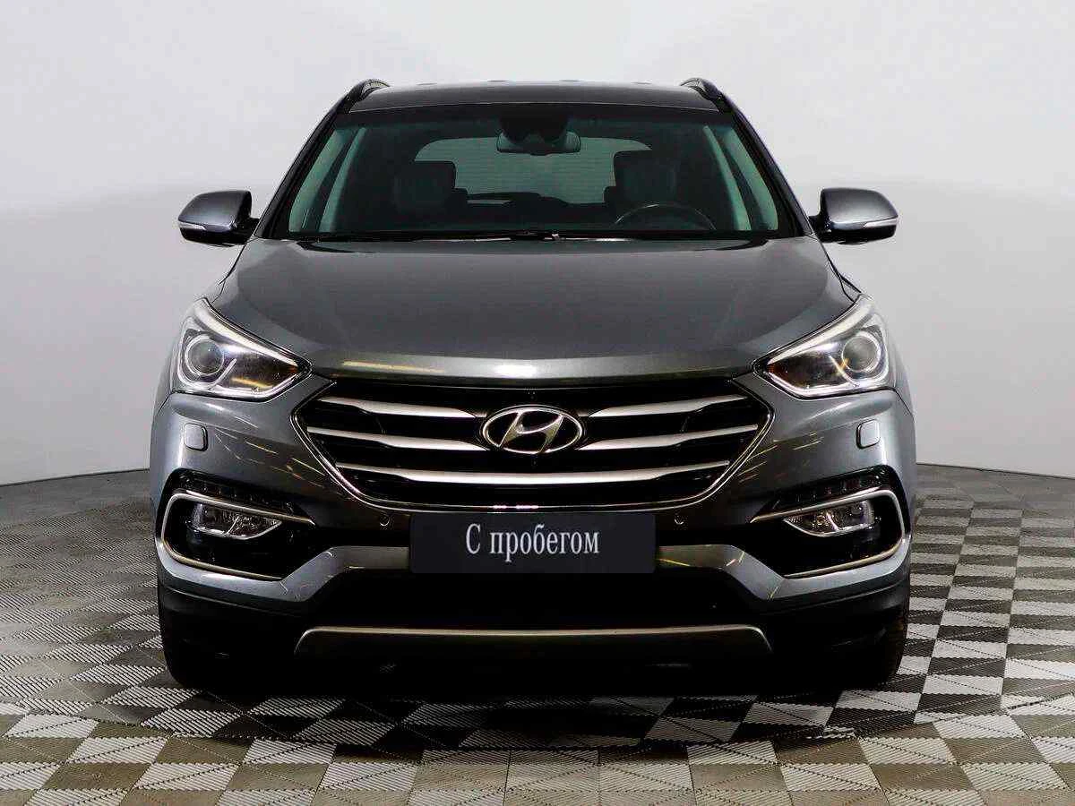 Hyundai Santa Fe, Серый, 2017, Автоматическая, 200 л.с., цена от 1 302 000 руб.