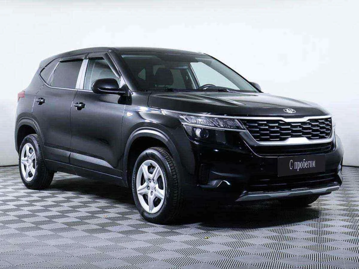 KIA Seltos, Черный, 2021, Автоматическая, 123 л.с., цена от 1 450 000 руб.