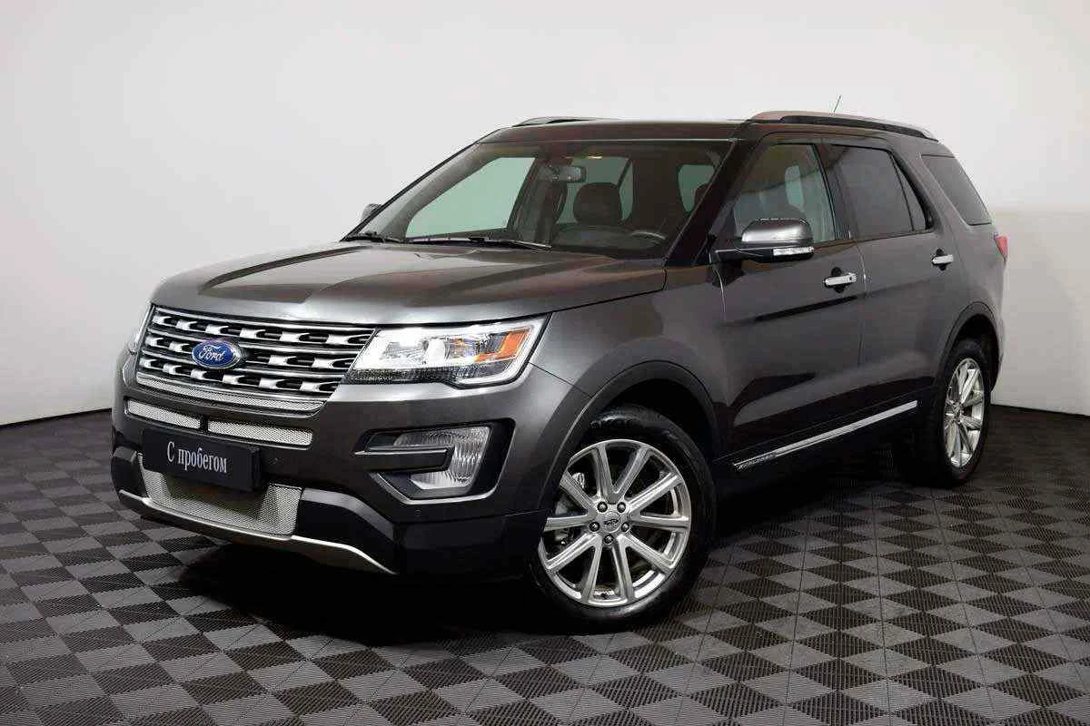 Ford Explorer, Серый, 2016, Автоматическая, 249 л.с., цена от 2 049 000 руб.