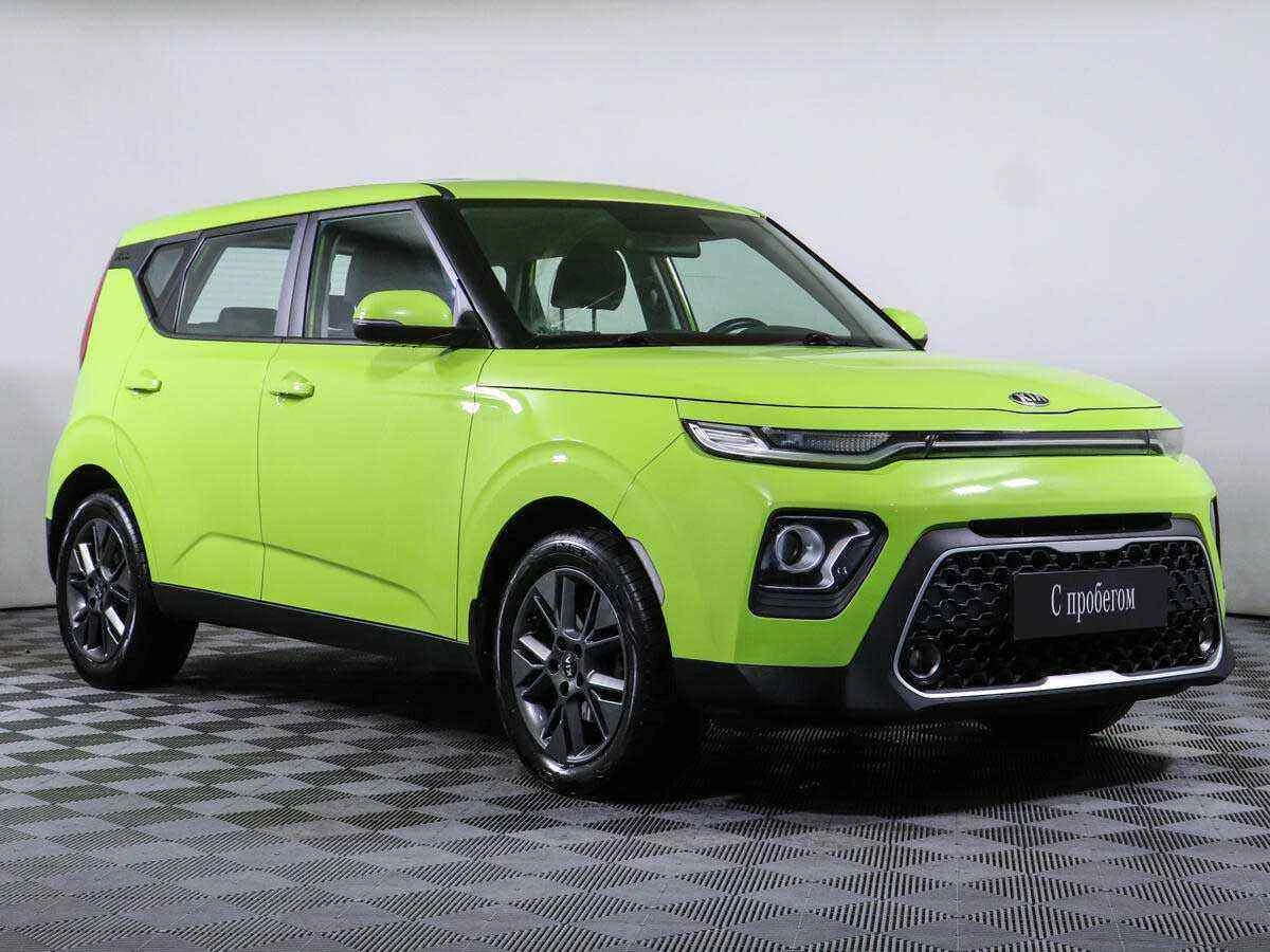 KIA Soul, Зеленый, 2020, Автоматическая, 150 л.с., цена от 1 450 000 руб.