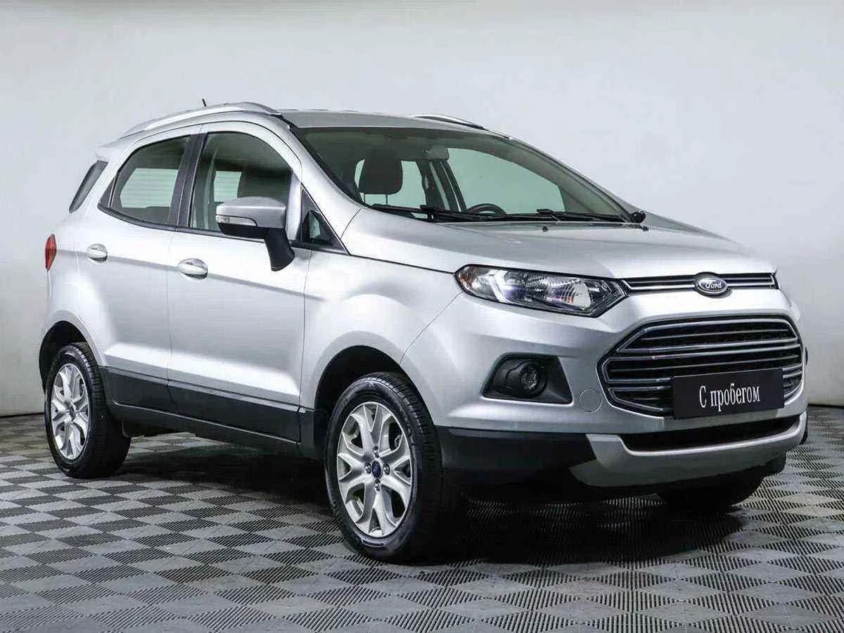 Ford EcoSport, Серебряный, 2016, Робот, 122 л.с., цена от 473 000 руб.