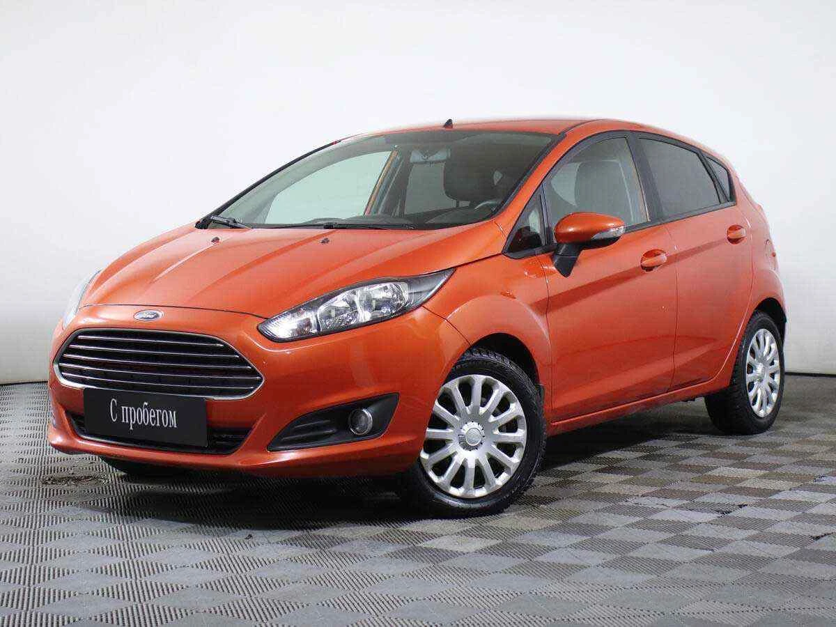 Ford Fiesta, Оранжевый, 2019, Робот, 120 л.с., цена от 649 000 руб.